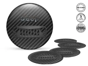 Jeep Emblemi Ruota Stile Adesivo Cupola Silicone